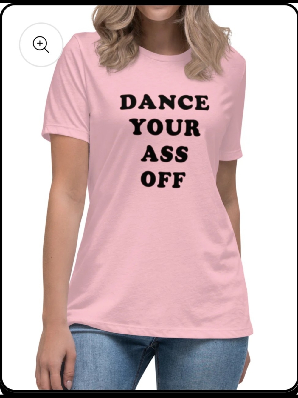ban.do Pink 'Dance Your Ass Off' Graphic Tee